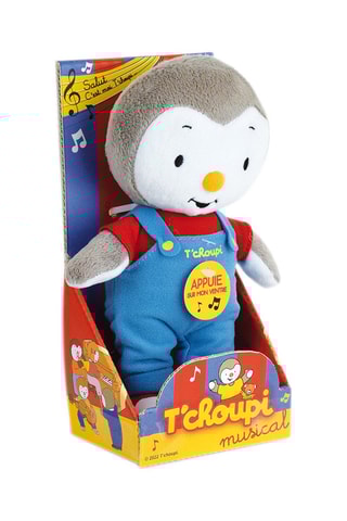 Peluche musicale T’choupi - Dès 12 mois