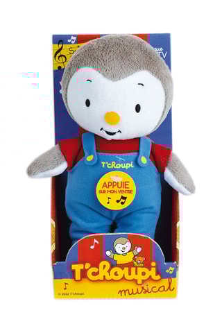 Peluche musicale T’choupi - Dès 12 mois