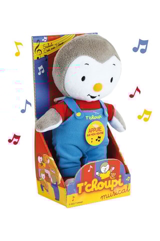 Peluche musicale T’choupi - Dès 12 mois