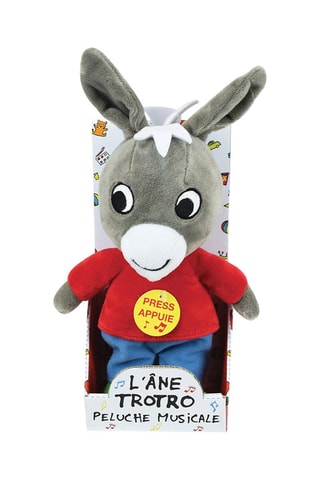 Peluche L'âne Trotro musicale