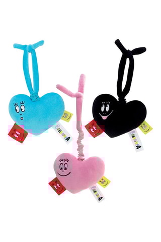 3 peluches la famille Barbapapa