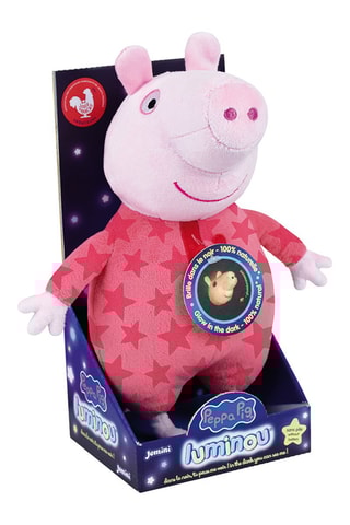 Peluche photoluminescente Peppa Pig - Dès la naissance