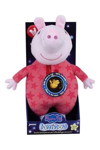 Peluche photoluminescente Peppa Pig - Dès la naissance