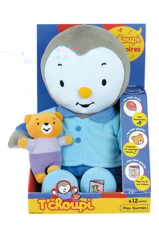 Peluche conteuse T'choupi