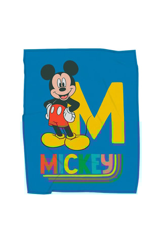 Plaid Mickey Disney - 
Bleu - 125 x 150 cm