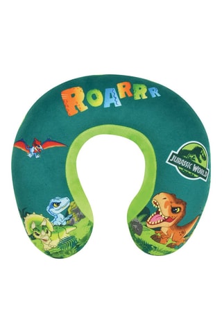 Coussin de voyage Jurassic World - Vert foncé - 22 x 6 x 19 cm