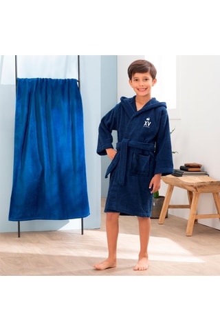 Peignoir FFR - Bleu marine