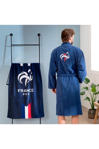 Peignoir FFF - Bleu