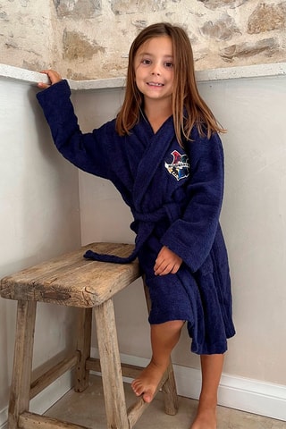 Peignoir Harry Potter - Bleu