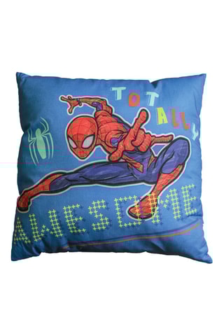 Coussin Spider-Man Avengers Marvel - 40 x 40 cm - Bleu