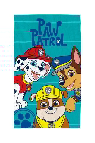 Drap de plage Pat’ Patrouille - Bleu et jaune - 70 x 120 cm