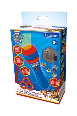 Projecteur à histoires et lampe torche Pat'Patrouille - Dès 3 ans