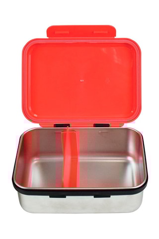 Boîte à goûter en acier inoxydable Ladybug Miraculous - 17 x 7 x 13,5 cm