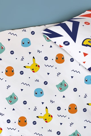Drap-housse Pokémon Ziggy - Blanc