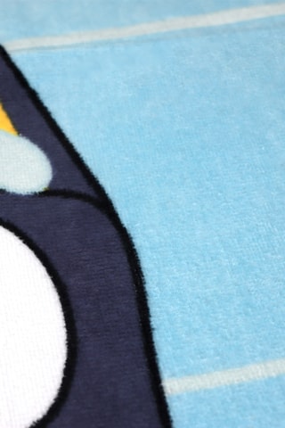Drap de Plage Bluey Hourra - Bleu