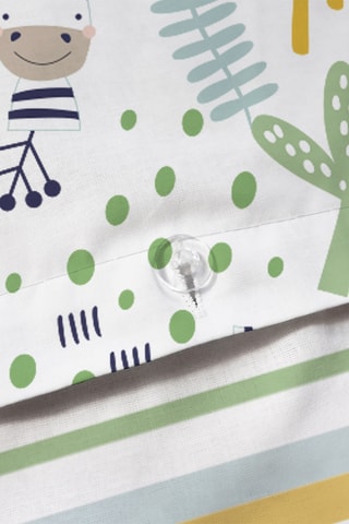 Parure de couette réversible Jino - Ecru