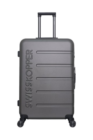 Maleta grande Aigle (L) - Gris oscuro - 75 cm