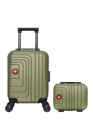 Maleta XXS y vanity Rüti - Caqui - 46/30 cm