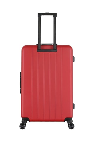 Juego de 4 maletas y vanity Ruti-U (XS/S/M/L) - Burdeos - 46/55/65/75/30 cm