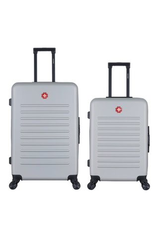 Maleta mediana y maleta grande Wil (M/L) - Gris - 65/75 cm