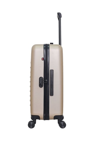 Maleta de cabina low cost y maleta mediana Wil (XS/M) - Beige - 46/65 cm