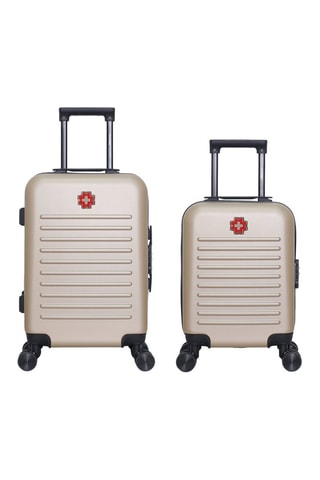 Maleta de cabina low cost y maleta de cabina Will (XS/S) - Beige - 46/55 cm