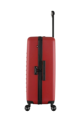 Juego de 4 maletas y vanity Wil-U (XS/S/M/L) - Burdeos - 75/65/55/32 cm