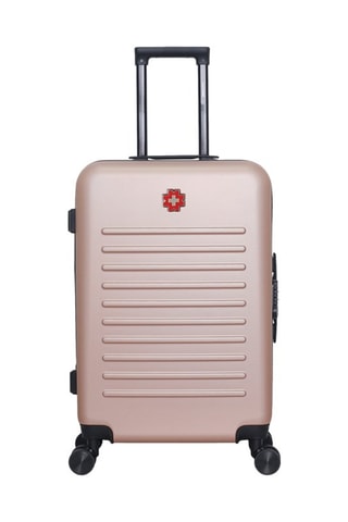 Maleta mediana Wil (M) - Rosa dorado - 65 cm