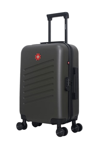 Maleta XXS y maleta de cabina (S) Zurich - 46/ 55 cm - Gris oscuro