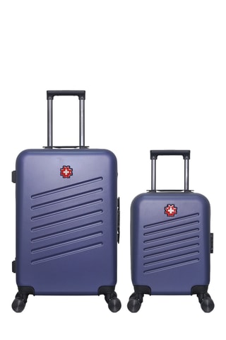 Maleta de cabina y maleta mediana Zurich (S/M) - Azul marino - 46/65 cm