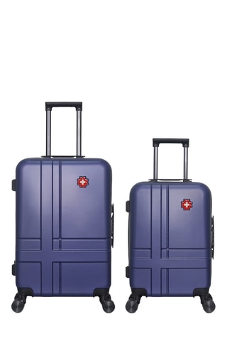 Maleta de cabina y maleta mediana Uster (S/M) - Azul marino - 55/65 cm