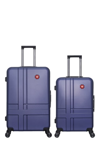 Maleta mediana y maleta grande Uster (M/L) - Azul marino - 65/75 cm