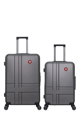 Maleta mediana y maleta grande Uster (M/L) - Gris oscuro - 65/75 cm