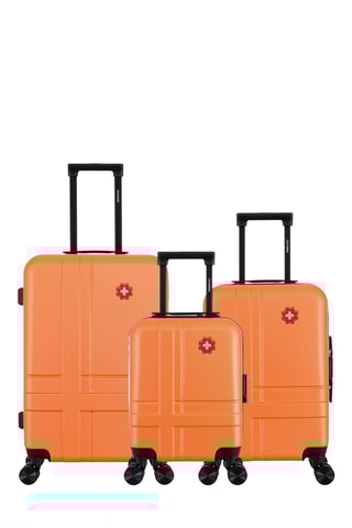 Juego de 3 maletas Uster (XXS/S/L) - Terracota - 46/55/65 cm