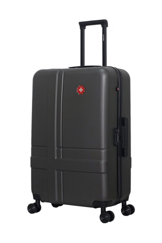 Juego de 3 maletas Uster (XXS/S/L) - Gris oscuro - 46/55/75 cm