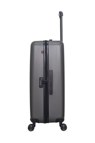 Juego de 3 maletas Zurich (XXS/S/L) - Gris oscuro - 46/55/75 cm