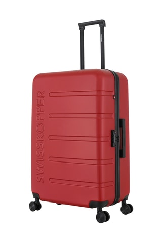 Juego de 3 maletas y vanity Aigle (S/M/L/K) - Burdeos - 55/65/75/23 cm