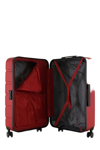 Juego de 4 maletas y vanity Aigle-U (XXS/S/M/L/K) - Burdeos - 46/55/65/75/23 cm