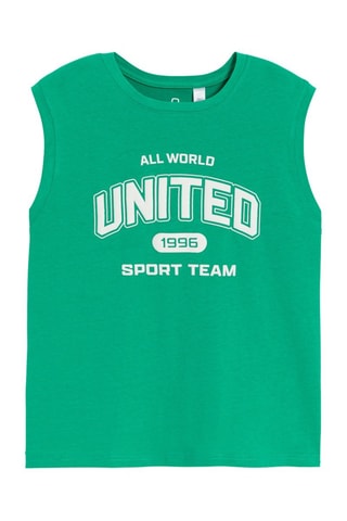 Camisola de alças - Verde-claro - Okaïdi