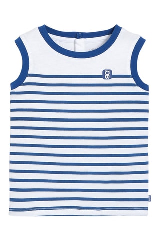 Camisola de alças - Azul-cobalto - Obaibi