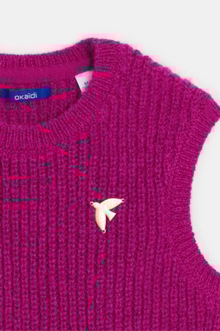 Camisola sem mangas - Violeta - Okaïdi