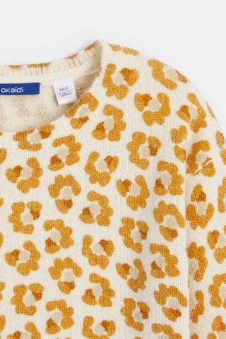 Pull - Jaune et blanc - Okaïdi