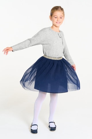 Pull - Gris clair chiné - Okaïdi