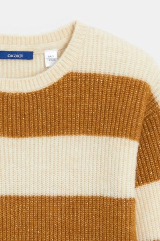Camisola - Bege e castanho-claro - Okaïdi