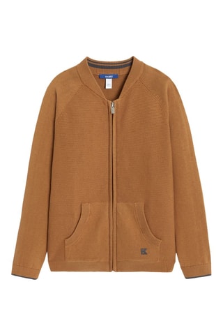 Casaco de malha - Castanho - Okaidi