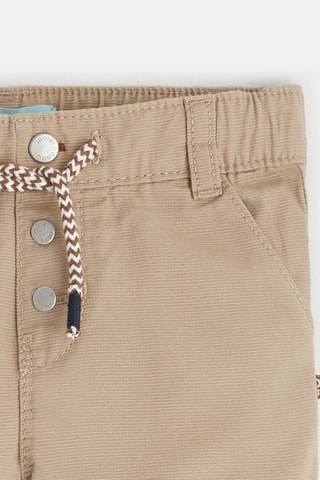 Calças em veludo - Bege - Obaïbi
