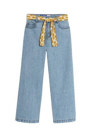 Calças de ganga - Azul-celeste - Okaïdi