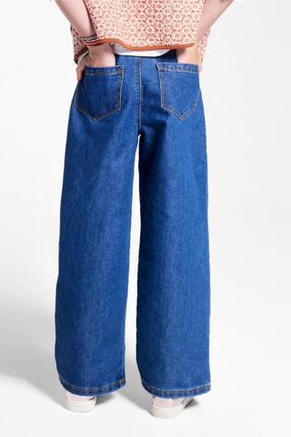 Calças de ganga - Azul-marinho - Okaïdi