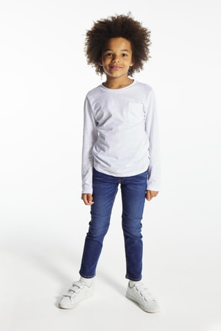 Calças de ganga - Azul-cobalto - Okaidi