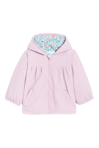 Corta-vento com capuz - Malva - Obaïbi